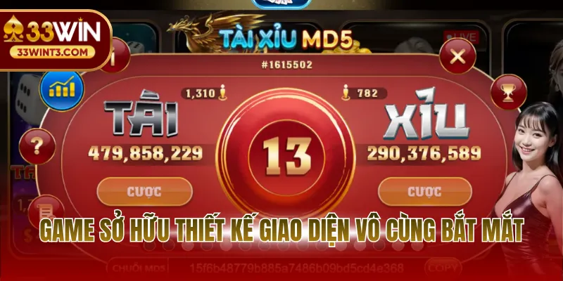 Tài Xỉu MD5 - Cuộc Cách Mạng Trong Làng Game Đổi Thưởng 3 Game sở hữu thiết kế giao diện vô cùng bắt mắt