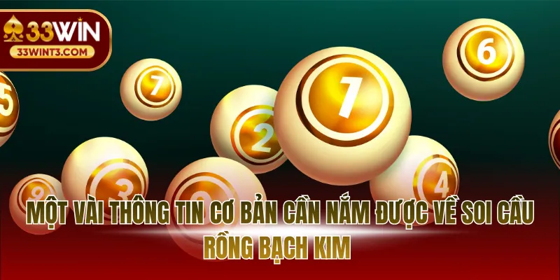 Rồng Bạch Kim Soi Cầu - Hệ Thống Dự Đoán Số Đẳng Cấp 2 Một vài thông tin cơ bản cần nắm được về soi cầu rồng bạch kim